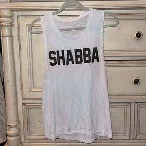 rap inspired muscle tee